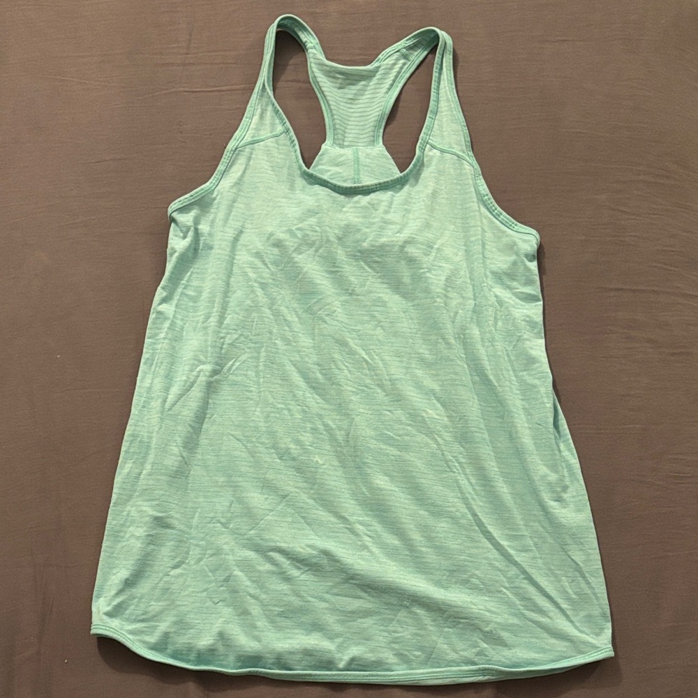 Lululemon Athletica Mint Green Racerback Tank Top